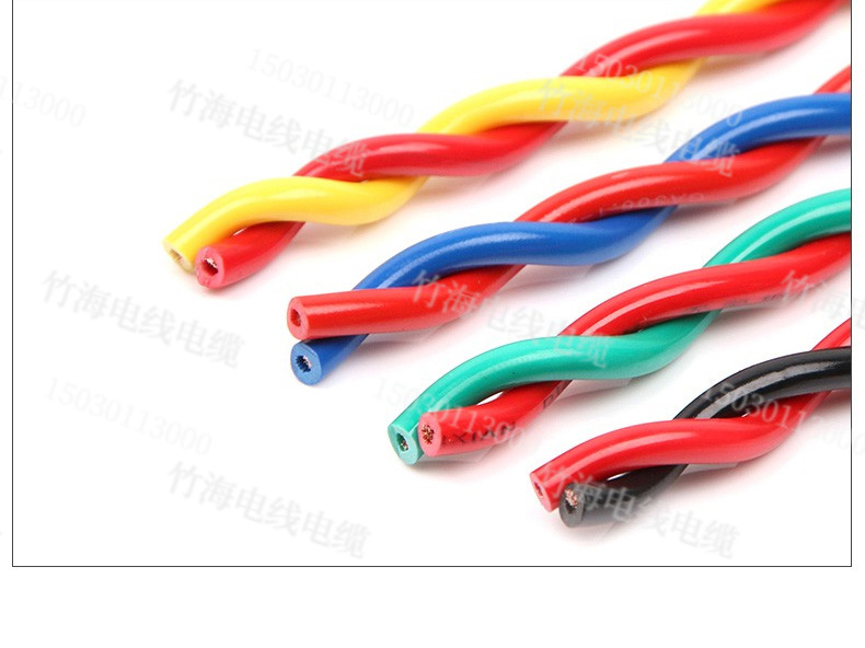 RVS铜芯聚氯乙烯绝缘绞型连接用软电线